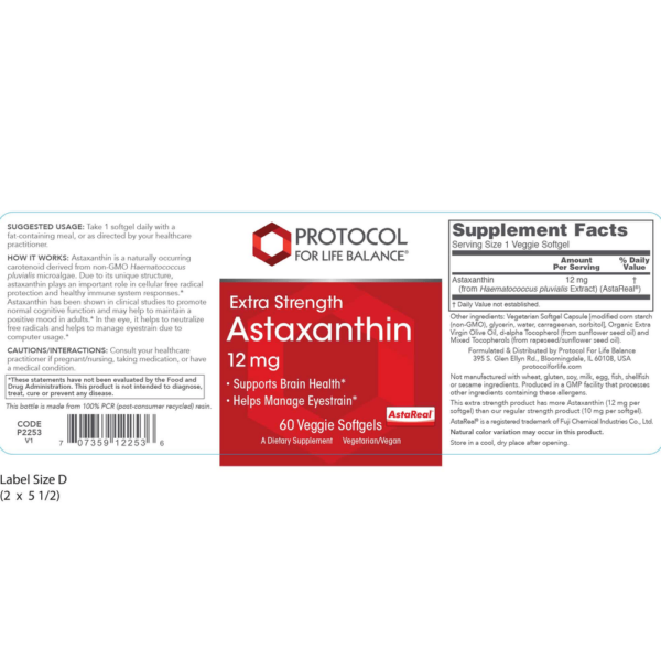 Astaxanthin 12mg - Image 2